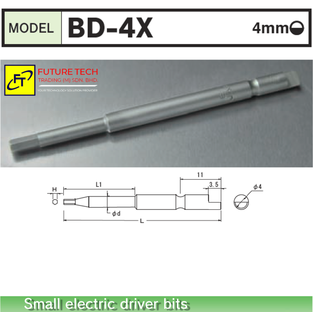 BIX BD4X Hexagon Screw Bit Future Tech Trading (M) Sdn. Bhd. Bix
